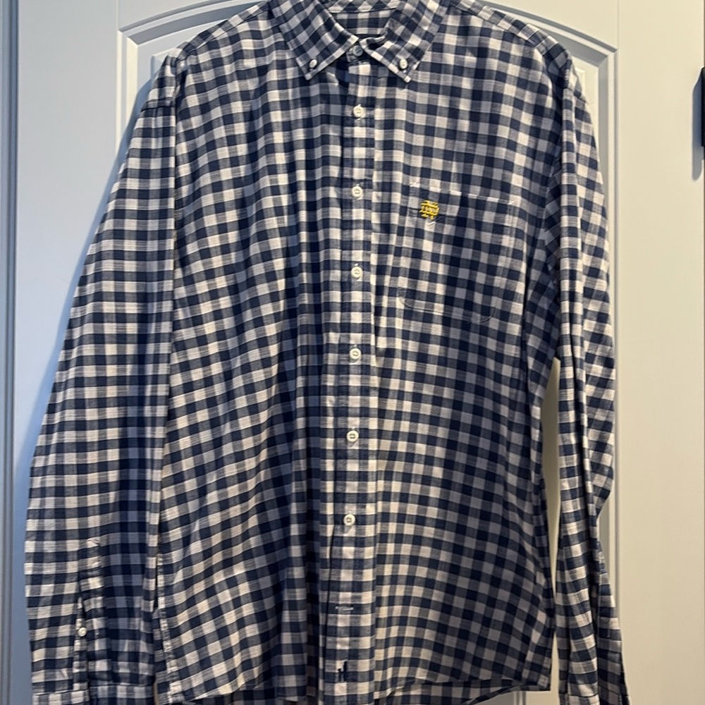 Johnnie-O Notre Dame Men’s Hangin’ Out Shirt Sz L